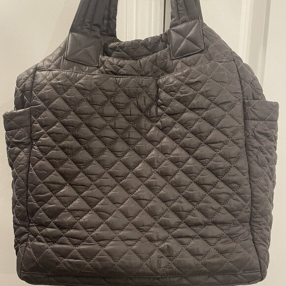 MZ WALLACE, LARGE, MAX 2 TOTE, CHARCOAL GRAY, SOME MINOR WEAR - Picture 3 of 10